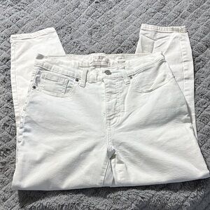 Lucky Brand Cream Denim Jeans